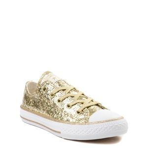 childrens gold converse